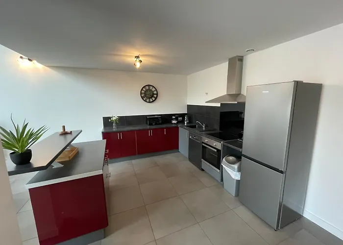 Вилла Superbe Loft Lumineux A Caen, Loft