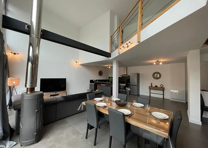 Superbe Loft Lumineux A Caen, Loft Вилла Кан
